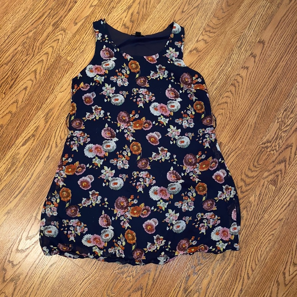 Blue Floral Dress
